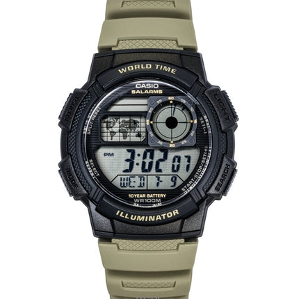 Casio Standard Digital Resin Strap Quartz AE-1000W-5AV 100M Men's Watch