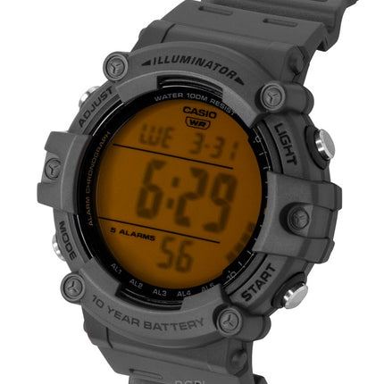 Casio Multifunctional Digital Resin Strap Quartz AE-1500WHC-8AV 100M Men's Watch