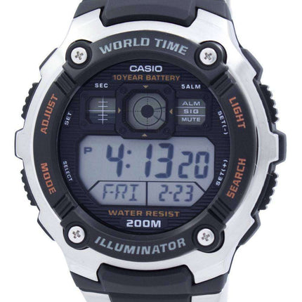 Casio Sport Digital World Time AE-2000WD-1AVDF AE2000WD-1AVDF Men's Watch