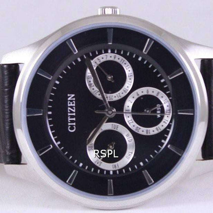 Citizen Multifunction Quartz Black Dial AG8351-01E Men's Watch