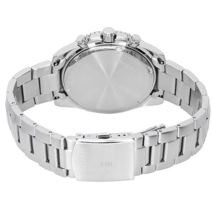 Citizen Chronograph Stainless Steel Silver Dial Quartz AN8200-50A 100M Men's Watch
