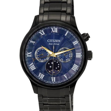 Citizen Eco-Drive Stainless Steel Multi Function Moonphase Dial AP1055-87L Men's Watch