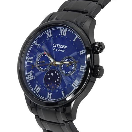 Citizen Eco-Drive Stainless Steel Multi Function Moonphase Dial AP1055-87L Men's Watch