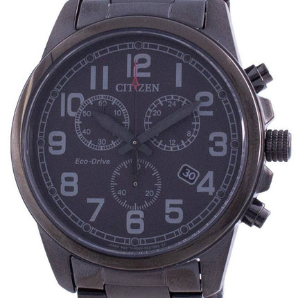 Citizen Chandler Chronograph Black Dial Eco-Drive AT0205-52E 100M Men's Watch