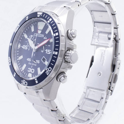 Citizen Eco-Drive AT2431-87L Chronograph Analog Men's Watch