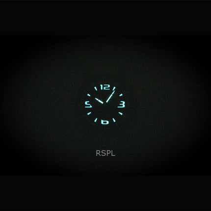 Citizen Brycen Chronograph Silicone Strap Black Dial Eco-Drive AT2585-08E 100M Men's Watch