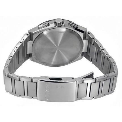 Citizen Eco-Drive Radio Controlled GMT Chronograph Super Titanium Silver Dial AT8238-84A 100M Men's Watch