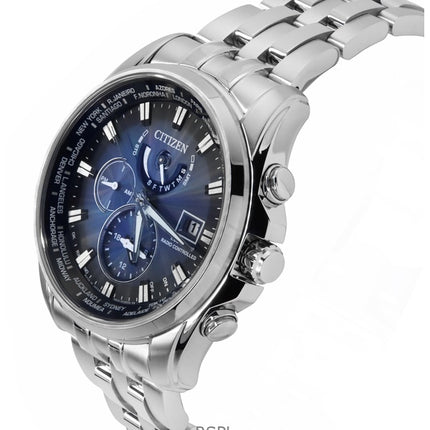Citizen Eco-Drive Radio-Controlled Stainless Steel Blue Dial Diver's AT9031-52L 200M Men's Watch
