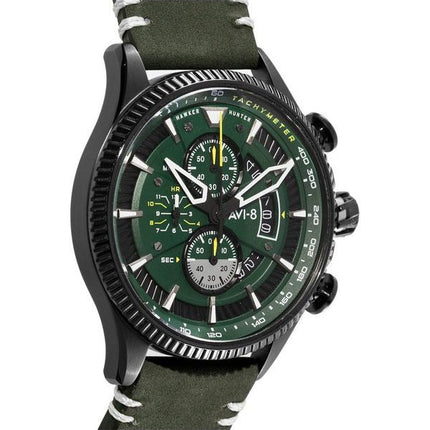 AVI-8 Hawker Hunter Avon Chronograph Charcoal Green Dial Quartz AV-4064-02 Men's Watch