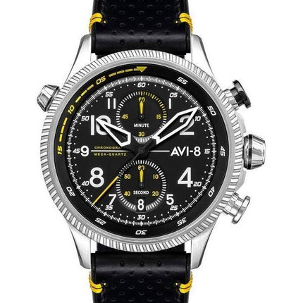 AVI-8 Hawker Hunter Halton Duke Chronograph Black Dial Quartz AV-4080-01 Men's Watch
