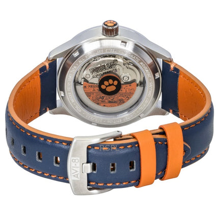 AVI-8 Hawker Hurricane Kent GMT Limited Edition Sketchbook Blue And Red Dial Automatic AV-4136-02 Men's Watch