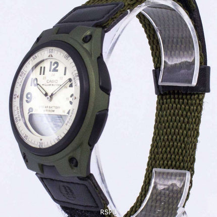 Casio Analog Digital Telememo Illuminator AW-80V-3BVDF AW80V-3BVDF Men's Watch