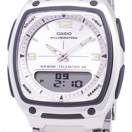 Casio Analog Digital Telememo Illuminator AW-81D-7AVDF AW81D-7AVDF Men's Watch