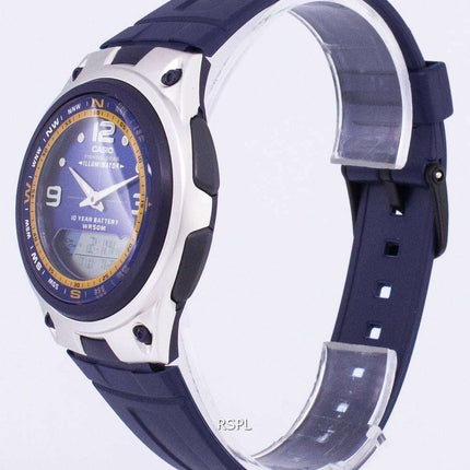 Casio Analog Digital Out Gear Fishing Illuminator AW-82-2AVDF AW-82-2AV Men's Watch
