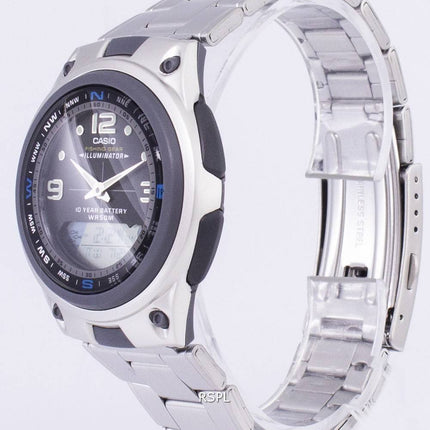 Casio Analog Digital Out Gear Fishing Illuminator AW-82D-1AVDF AW82D-1AVDF Men's Watch
