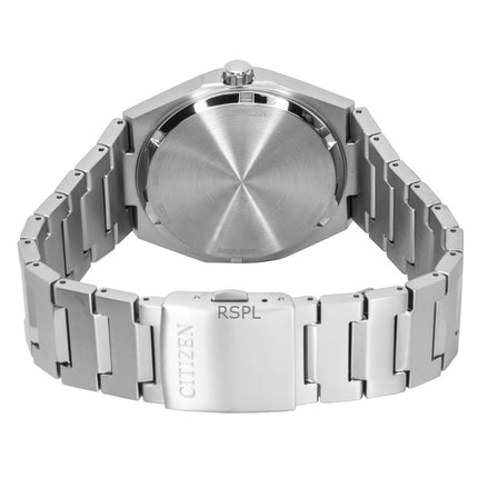 Citizen Zenshin Super Titanium Blue Dial Eco-Drive AW0130-85L 100M Men's Watch