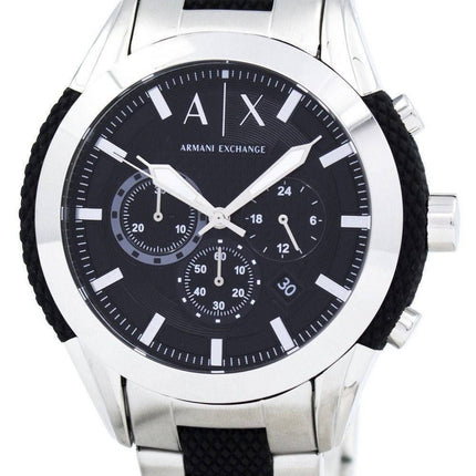 Armani Exchange Chronograph Black Dial AX1214 Mens Watch