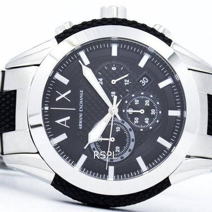 Armani Exchange Chronograph Black Dial AX1214 Mens Watch