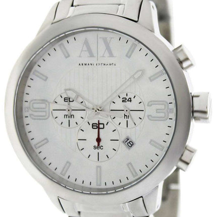 Armani Exchange Chronograph Silver Dial AX1278 Mens Watch