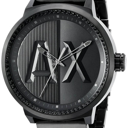Armani Exchange ATLC Black Crystals Quartz AX1365 Men's Watch