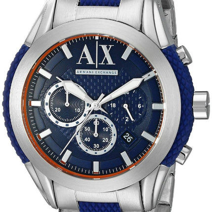 Armani Exchange Quartz Chronograph Blue Dial AX1386 Men's Watch