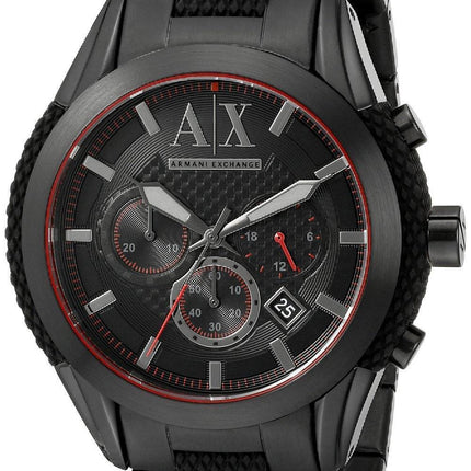 Armani Exchange Quartz Chronograph Black Dial AX1387 Men's Watch