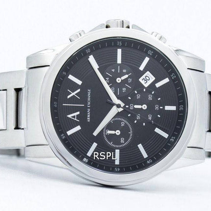Armani Exchange Chronograph Black Dial AX2084 Mens Watch