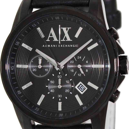 Armani Exchange Chronograph Black Dial AX2098 Mens Watch