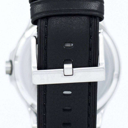 Armani Exchange Black Dial Leather Strap AX2101 Men's Watch