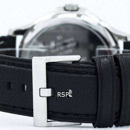 Armani Exchange Black Dial Leather Strap AX2101 Men's Watch