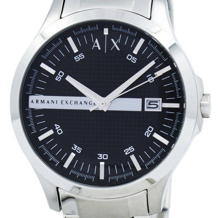 Armani Exchange Black Dial Stainless Steel AX2103 Mens Watch
