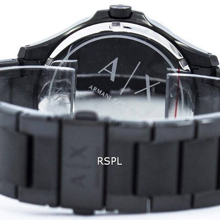 Armani Exchange Black Dial Stainless Steel AX2104 Mens Watch
