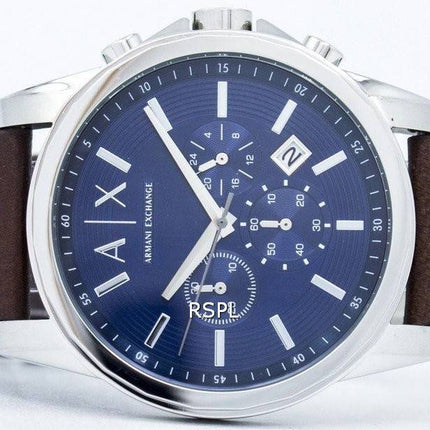 Armani Exchange Quartz Chronograph Blue Dial AX2501 Mens Watch