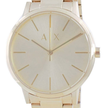 Armani Exchange Cayde Gold Tone Stainless Steel Quartz AX2707 Men's Watch