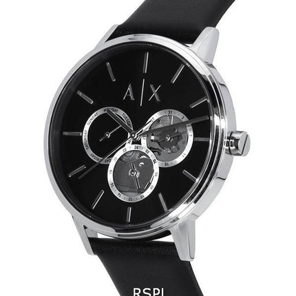 Armani Exchange Multifunction Black Open Heart Dial Quartz AX2745 Men's Watch