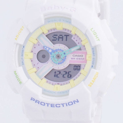 Casio Baby-G Analog Digital Quartz BA-110TM-7A 100M Womens Watch