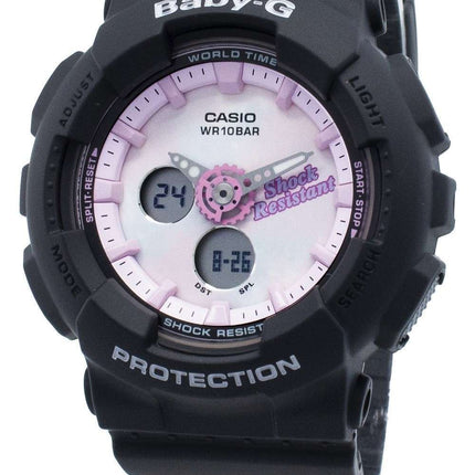 Casio Baby-G Analog Digital BA-120T-1A BA120T-1A World Time Quartz Women's Watch