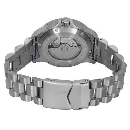 Bauhaus Aviation Titanium Dark Green Dial Automatic 2860M4 100M Men's Watch
