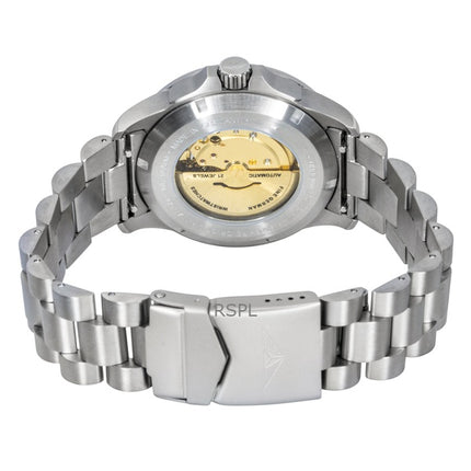 Bauhaus Aviation Titanium Green Dial Automatic 2862M4 100M Men's Watch