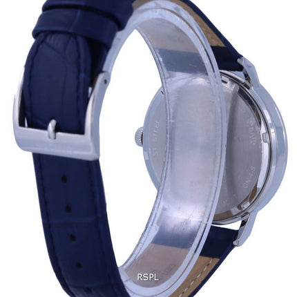 Citizen Analog Leather Blue Dial Quartz BE9170-05L Mens Watch