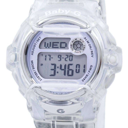 Refurbished Casio Baby-G Shock Resistant Digital World Time Quartz BG-169R-7E BG169R-7E 200M Women's Watch