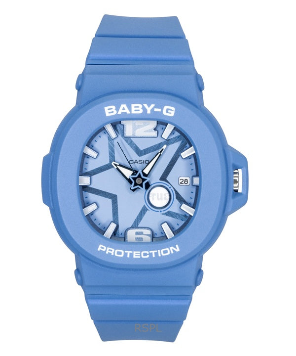 Casio Baby-G Analog Resin Blue Dial Quartz BGA-10D-2A2 100M Women's Watch