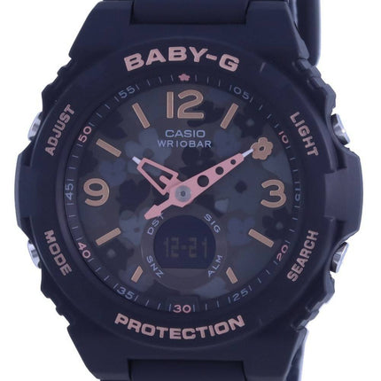 Casio Baby-G World Time Analog Digital BGA-260FL-1A BGA260FL-1 100M Women's Watch