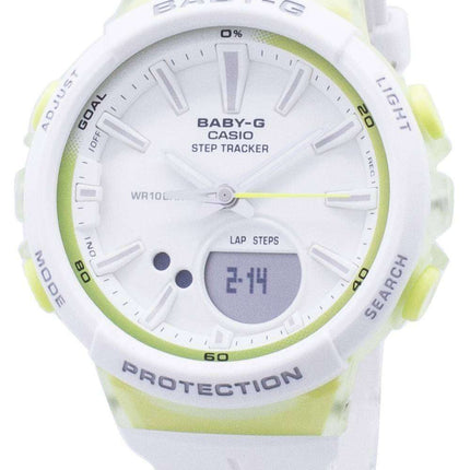 Casio Baby-G BGS-100-7A2 BGS100-7A2 Step Tracker Analog Digital Women's Watch