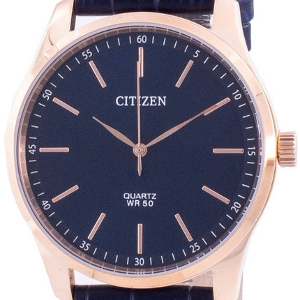 Citizen Blue Dial Calf Leather Quartz BH5003-00L Men's Watch