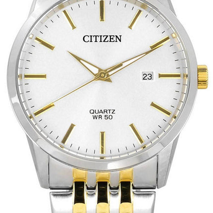 Citizen Champagne Dial Two Tone Stainless Steel Quartz BI5006-81P Men's Watch