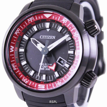 Citizen Eco-Drive GMT Diver's 200M BJ7085-09E Men's Watch
