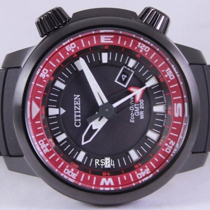 Citizen Eco-Drive GMT Diver's 200M BJ7085-09E Men's Watch