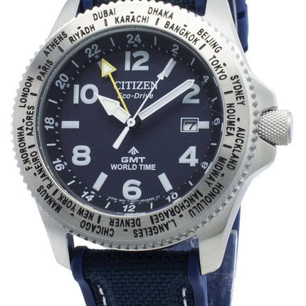 Citizen Promaster BJ7100-15L World Time Eco-Drive 200M Men's Watch