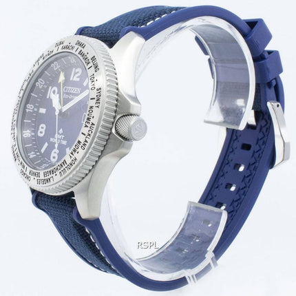 Citizen Promaster BJ7100-15L World Time Eco-Drive 200M Men's Watch